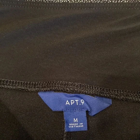 🌸NWT APT 9 Womens Ponte Tummy Control Legging - size Medium - Picture 9 of 10